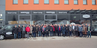 Bild vom Kick-Off Treffen des Projektes KI4BoardNet mit den Projektpartnern