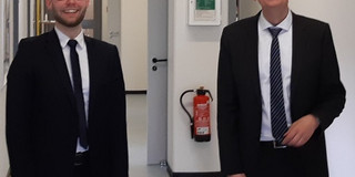 Foto von Andreas Bendicks und Prof. Dr.-Ing. Stephan Frei