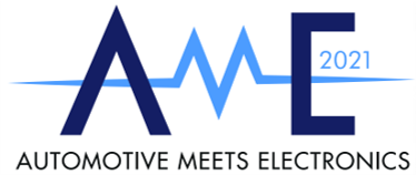 Logo der Veranstaltung Automotive meets Electronics 2021